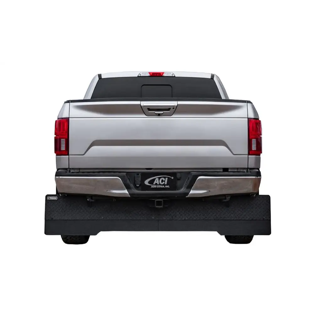 Rockstar Mud Flaps Direct Fit Bolt On Diamond Mist Black Composite Rubber - ACSH2010119